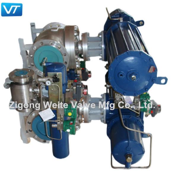 ESDV Oil And Gas Ball Valve Stable Transmission Butt Welded For Long Distance Transport