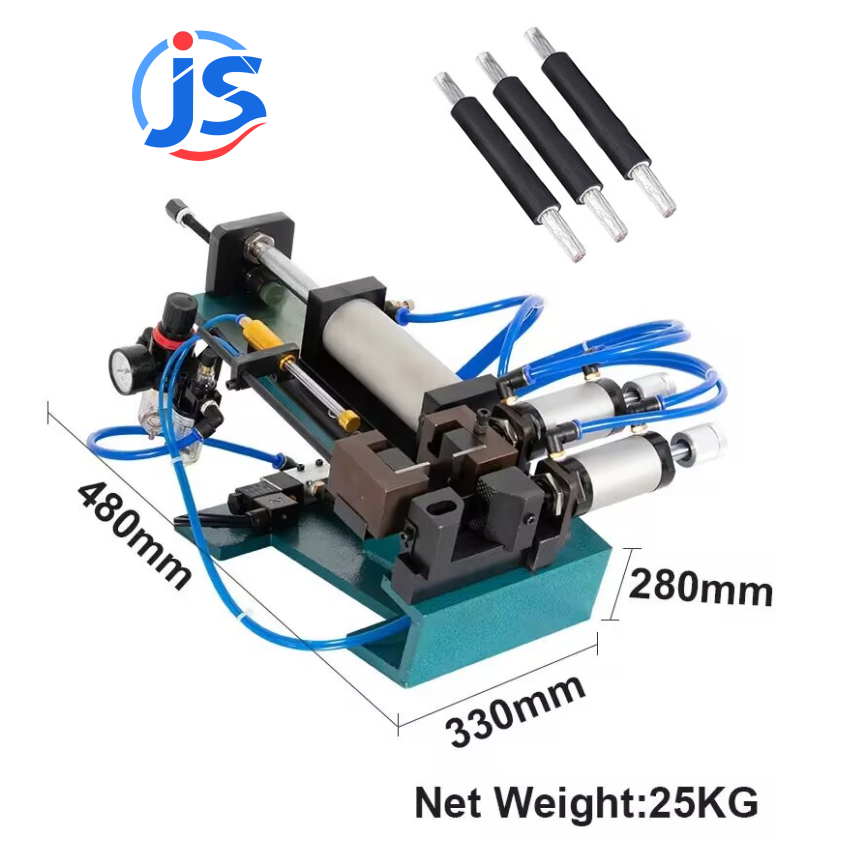 No Noise Semi Automatic Stripping Machine Pneumatic Aluminium Wire Stripping