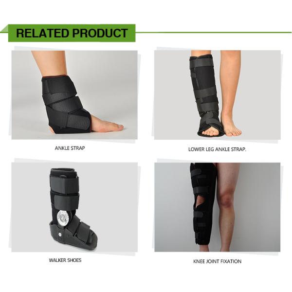 New type foam composite material grey adjustable ankle foot protection brace for sale