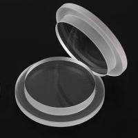 Alta temperatura personalizada da carcaça do vidro de quartzo da forma circular resistente