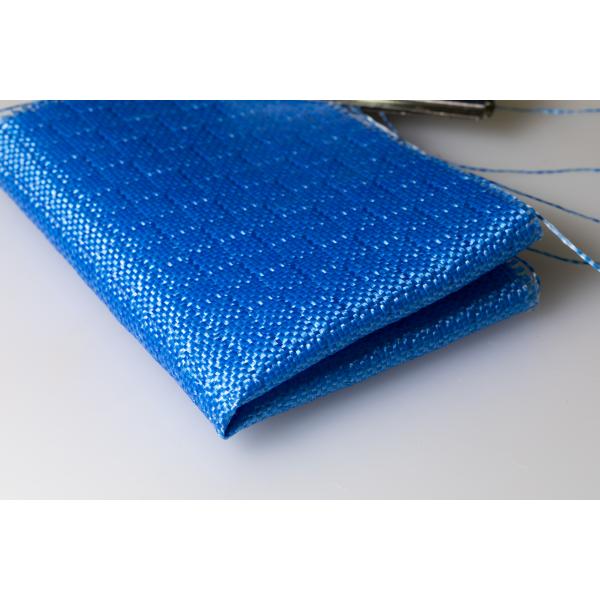 Голубая акриловая покрытая ткань ткани ткани стеклоткани 2 сторон высокотемпературная