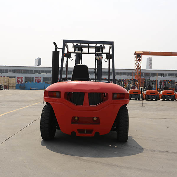 CPCD80 8 Ton Forklift ISUZU 6BG1 Diesel Powered Forklift High Power