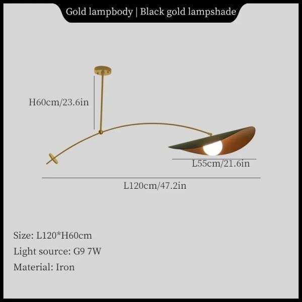 Minimalist Designer Led Chandelier Modern Creative Pendant Light （WH-AP-682）