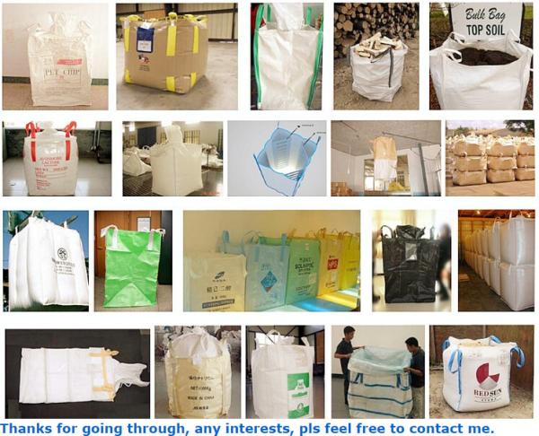 Sling FIBC Bag for Cement, Sling Big Bag for Packing Cement, FIBC Cement Jumbo Sling Bag