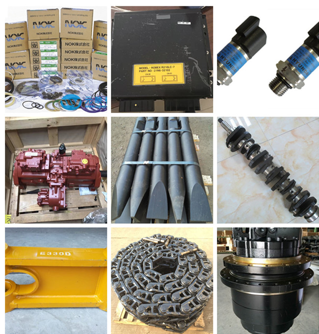 собрание переключателя зажигания 21E6-10430 R210-7 R210-3 с ключом для частей экскаватора Hyundai