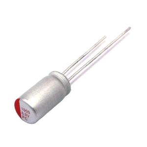 穴ポリマー アルミニウム固体コンデンサー1000uf 6.3 v 330UF 16Vを通して