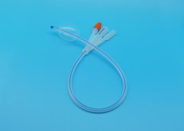 Small Size Foley Catheter Three Way , Three Way Catheter Parts For Hospitals