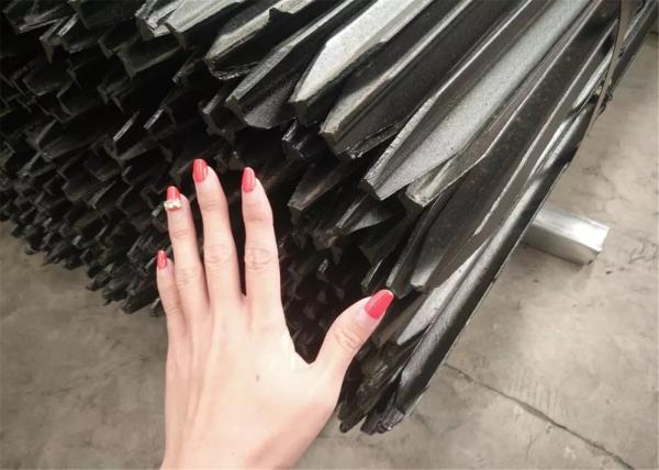 Australian/NZ Style Cheap Y posts/galvanized and Black bitumen coated Star pickets posts/ China wholesale best sales sta