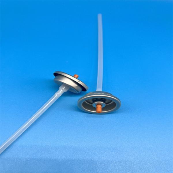 One Inch MDF Kit Activator Valve with Mounting Cup Down Dimples Stainless Steel and Plastic