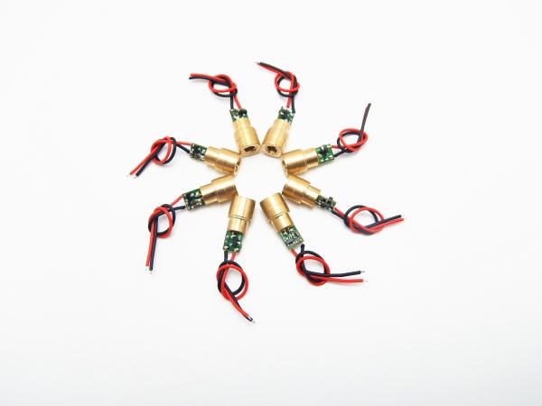 laser module 405nm~808nm laser diode module ,red light,Laser module with PCB and wire,Dot/Line/Cross light
