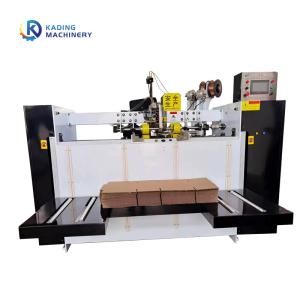 Semi Automatic Single Piece Corrugated Box Stapling Machine Double Servo