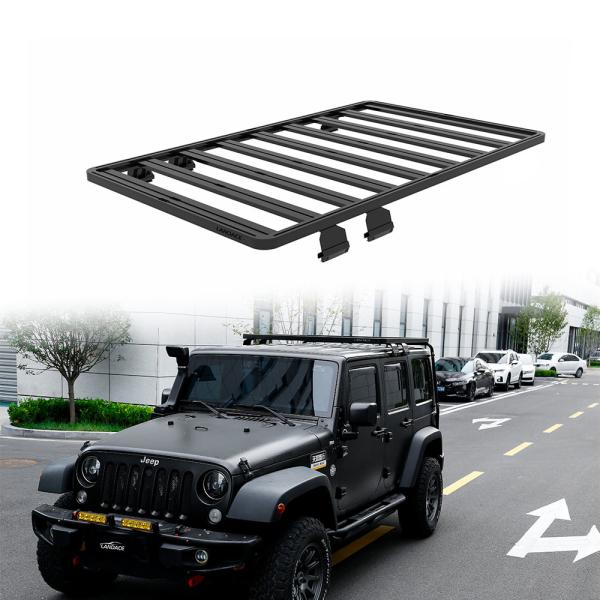 1500x1425 Powder Coated Roof Rack for Jlu Jk Softop Jeep Rubicon Wrangler Jl Best Choice