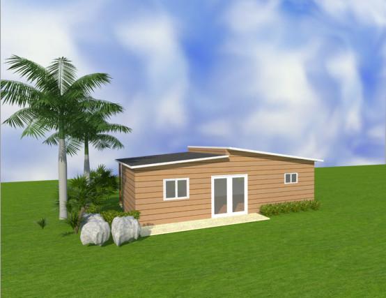 Australian Portable Facory Preço de aço leve Granny Flats Modulares baratos Casas pequenas / pré-fabricadas
