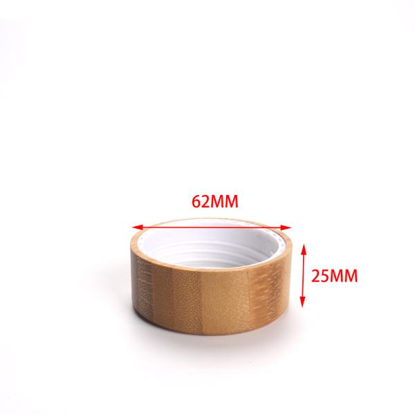 Fruit and Tea Infuser Water Bottle. Double Walled Glass Bottle with Bamboo lid