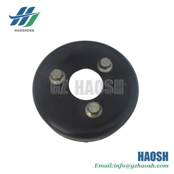 Por Trânsito V348 1S7Q8509AD Bomba de Água Polia Aço inoxidável preto
