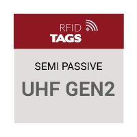 30mm Round RFID Chip Tag  , Long Distance Rfid Tags Silk Screen Printing