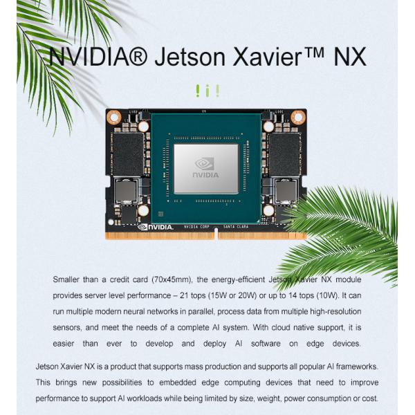 Nvidia Jetson Xavier NX Module 8GB Embedded AI Chip for Edge Computing Electronic Modules