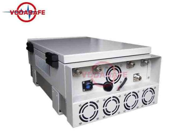 Silver Color Cell Phone Jamming Device Fixed Six Frequencies Options For Jail