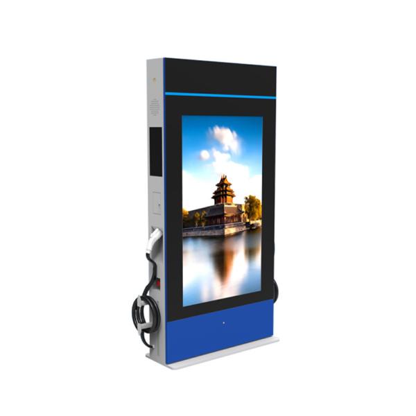 55 Inch Public Charging Stations , LG Panel Totem Digital Signage