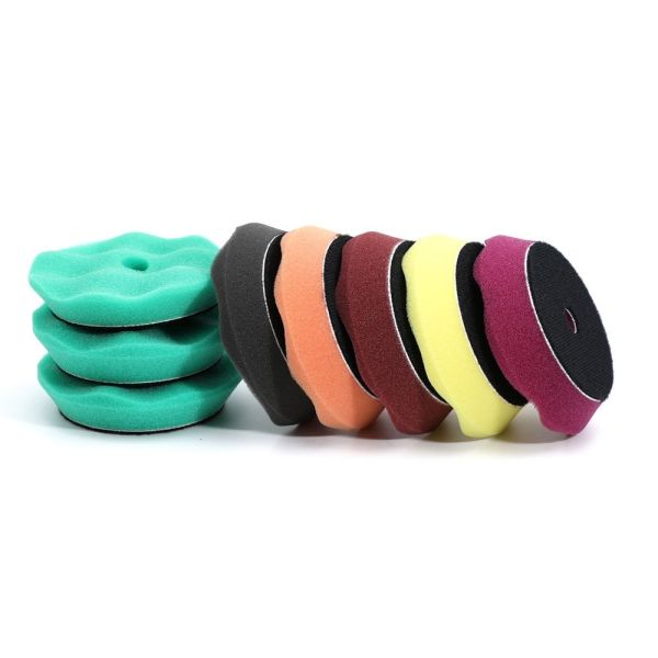 OEM Waffle Foam Buffing Pad Kits-for Car Polisher Polishing, Waxing and Sealing