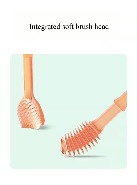 Baby Toothbrush Baby Toothbrush Oral Cleaning Toothbrush Soft Fur Tongue Coating Toothbrush