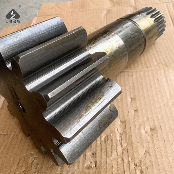 SH265 Swing Pinion Shaft Final Drive 12 Teeth Excavator Swing Gearbox