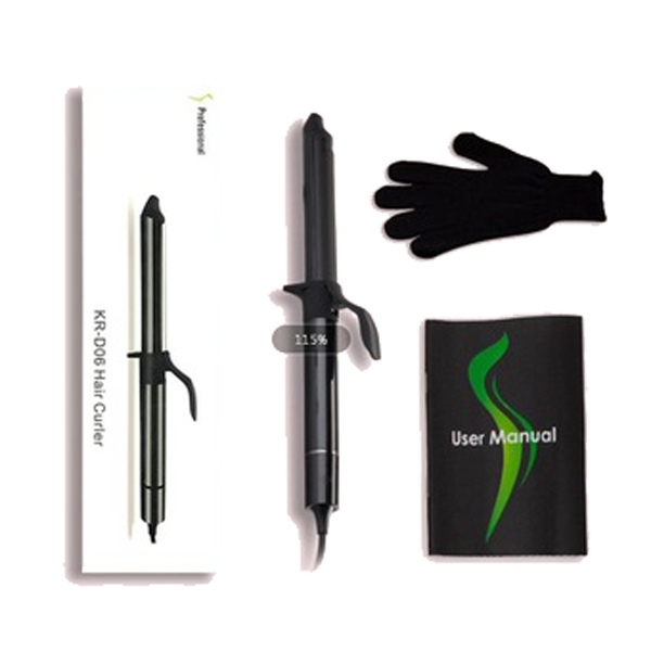 450f Degree Ceramic Mini Hair Curler Wand LCD Iron Waver