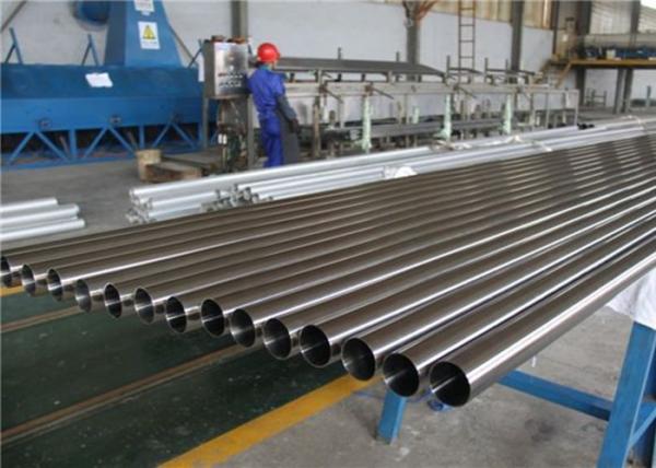 JIS 200mm 304 Stainless Steel Pipe , Large Diameter 304 SS Tubing Hair Line Finished