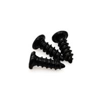Écrou de zinc noir à autocollant M5x25 mm contre-enfoncé Phillips