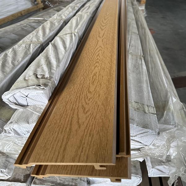 Co-extrusion WPC Exterior Wall Cladding WPC Outdoor Wall Panel