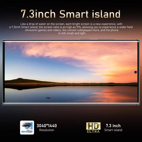 Original S24 ULTRA Celular Android Smartphone 5G 1TB Mobile Phone with 108MP Rear Camera Dual SIM Card