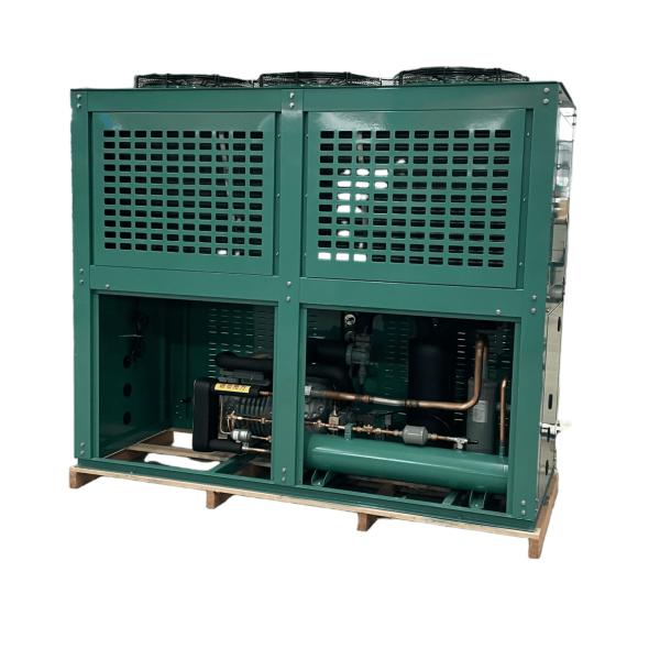 Energy Saving Refrigeration Condensing Unit Integrated Design Air Cooled Condensing Unit
