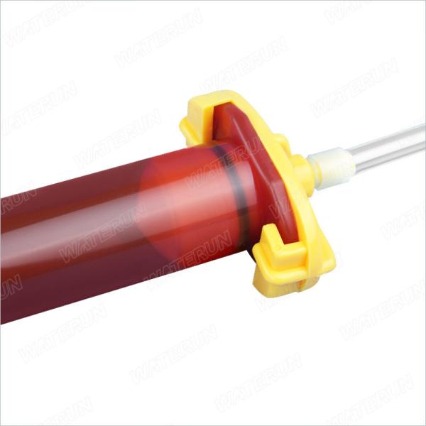 TE Yellow Syringe Barrel Adapters Multi Function Wear Resistant