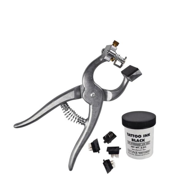 Aluminium Alloy 4 5 Tattoo Livestock Tattoo Pliers Pig Ear Marked