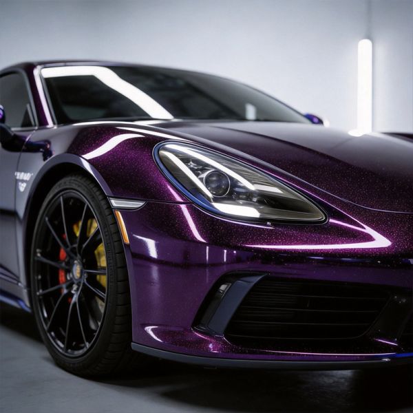 Super Purple TPU PPF Film 60 Inch Wide Glossy PPF Customized
