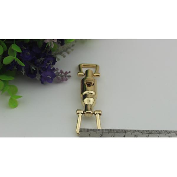 Handbag hardware accessories die casting light gold snap button push press locks