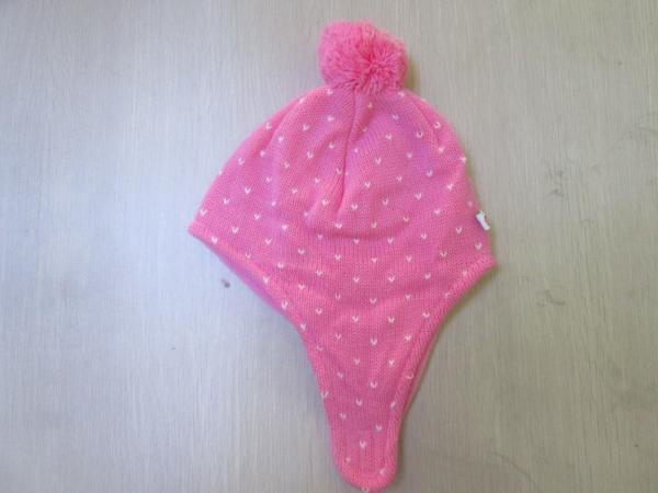 Acrylic Earflap Hat--Children lovely Hat with POMPOM--Strips design--Winter and Outside