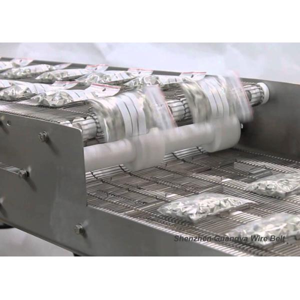 Конвейерная лента нержавеющей стали для пищевой промышленности, нагрузки транспортеров пищевой промышленности высокой