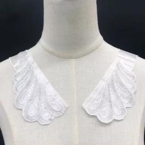 Collar de encaixe Aplique bordado Collar Diy Acessórios Collar tridimensional