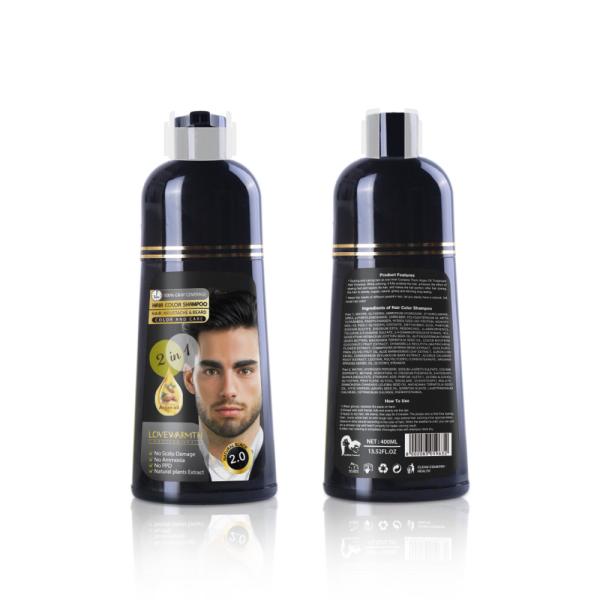 Ammonia Free No PPD Natural Planet Hair Color Shampoo  herbal extracts