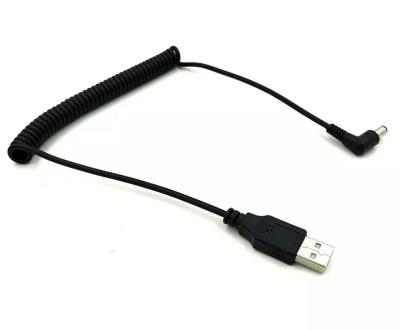 Flexible Custom USB Cables 90 Degree Right Angle DC Plug 10m Length