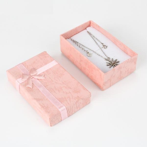 Caixas de embalagem de presente de joias de papel luxuosas personalizadas pequenas grandes e médias L * W * H cm