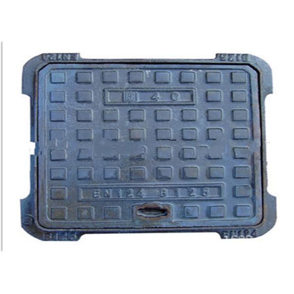 Sewage Square Manhole Cover Heavy Duty Double Seal Corrosion Resistance