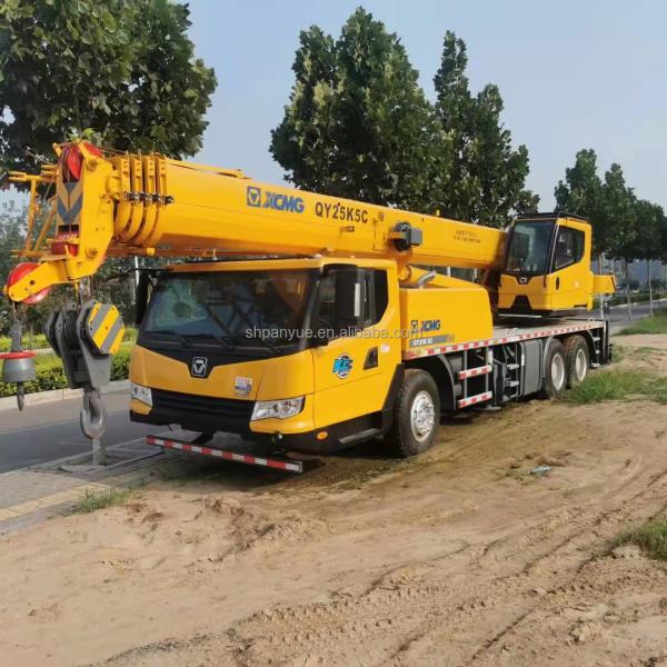MOOG Hydraulic Pump 50T Rated Loading Capacity Used Truck Crane QY25K5 QY50K