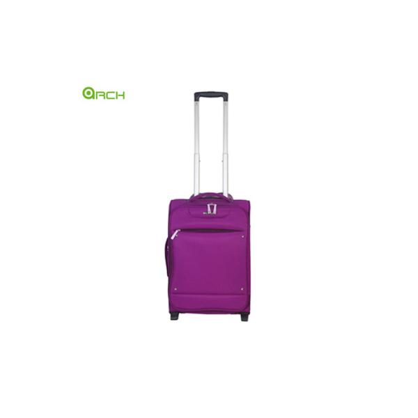 300D Polyester Light Weight Soft Sided Luggage with One Front Pocket