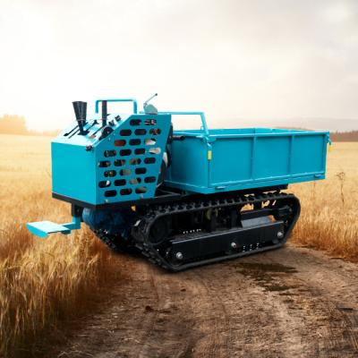 Novo caminhão de 0,8 toneladas, cravador, camião diesel, móvel portátil, azul, para terrenos lamacentos