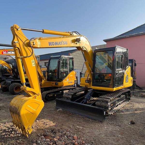 2022 Importé à basse heure utilisée Komatsu Pc70-8 Crawler Mini Excavator