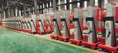 Electric Scissor Lift 550 Lbs Capacity 8m 26.25 Feet Height Mobile And Versatile For Various Work Environments
