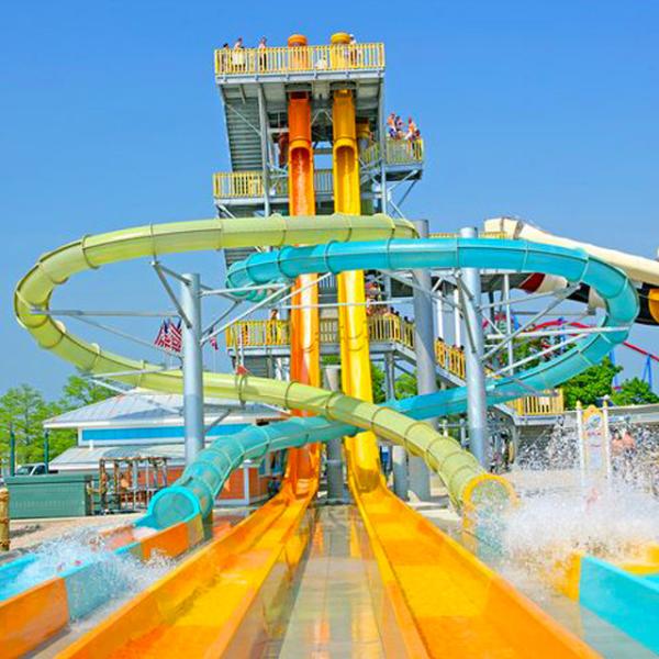 Amusement Water Park Facilities Tube Rides for Adult Fiberglass Water Slides