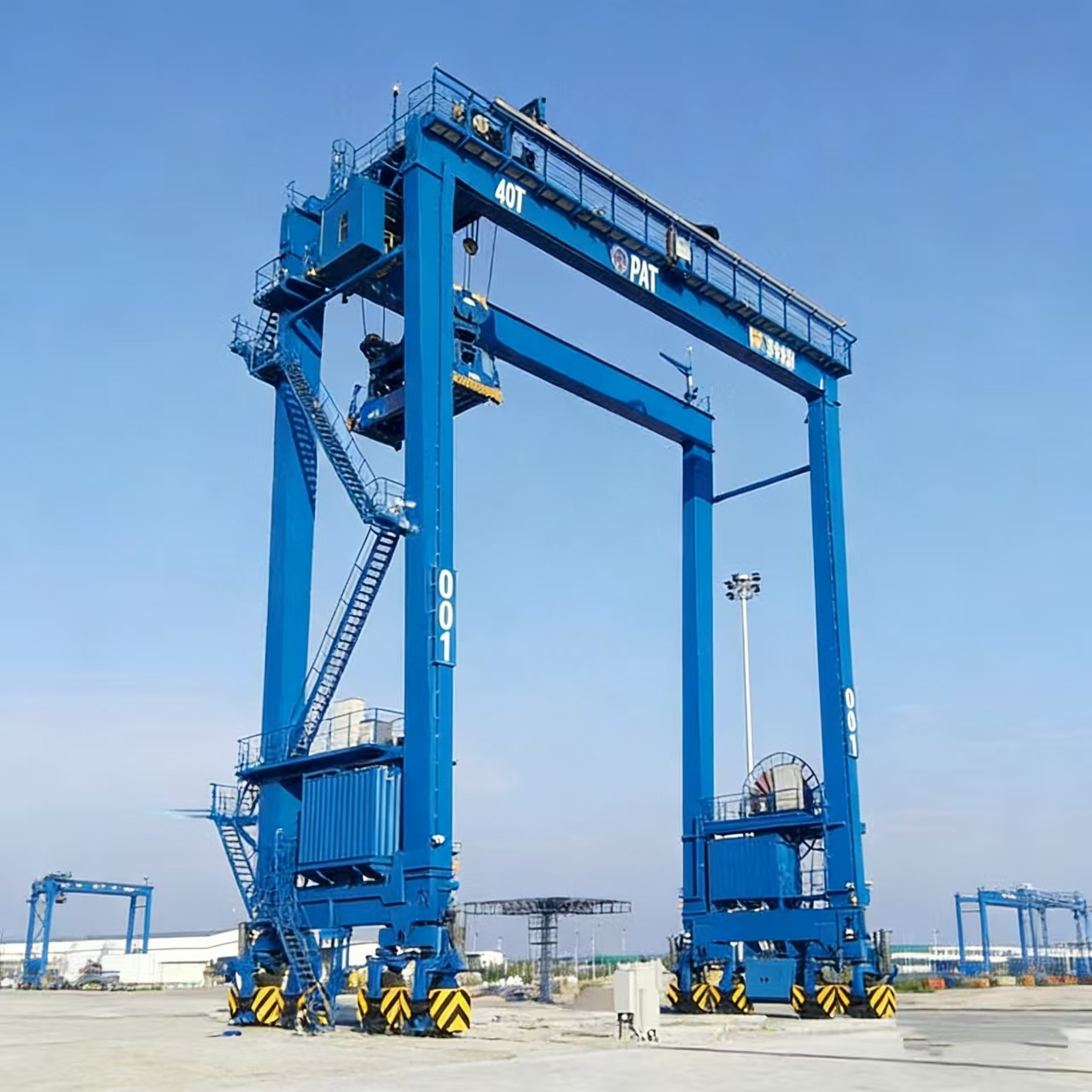 ZEHUA Brand RMG Crane Rail Mounted Gantry Crane Container Pendant Control Crane for Lifting Container With Anti-sway